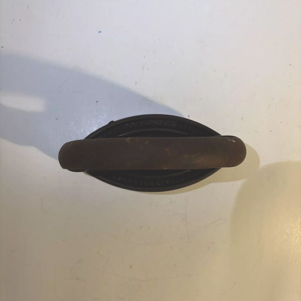 Colebrookdale Iron Co. Antique Sad Iron Vintage Clothes Detachable Handle Type C - Picture 3 of 12